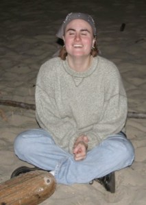 Praying at the Bridgeport Youth Retreat, 2004